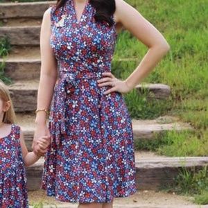 Karina Dresses Wildflower Sleeveless Ruby Dress